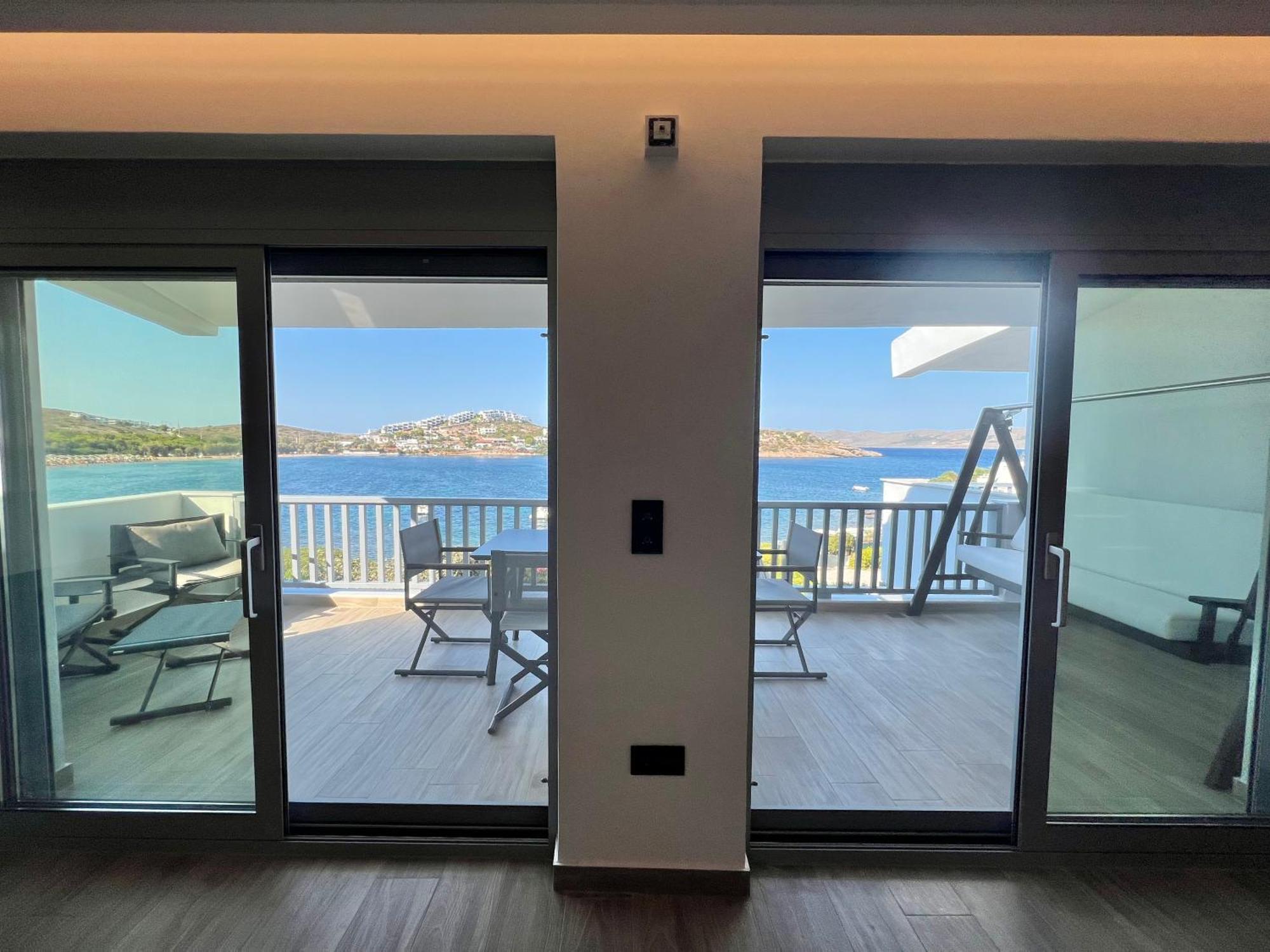 Sounio - Waterfront Luxury Spa Villa Pounta Zeza 170 Sqm On Private Beach スーニオ エクステリア 写真