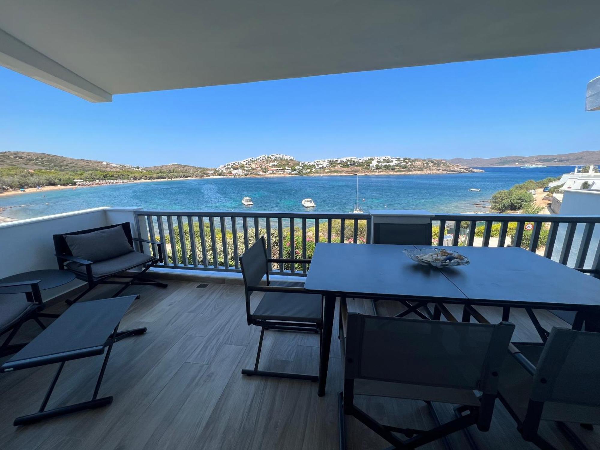 Sounio - Waterfront Luxury Spa Villa Pounta Zeza 170 Sqm On Private Beach スーニオ エクステリア 写真